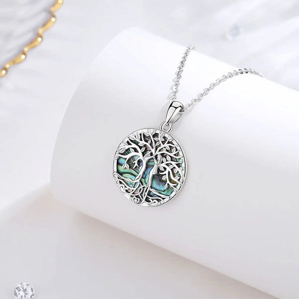 Sterling Silver Tree Necklace