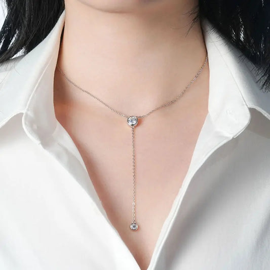 Elegant Tassel Necklace Charm