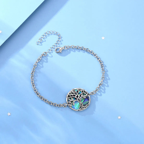 Sterling Silver Tree of Life Bracelet