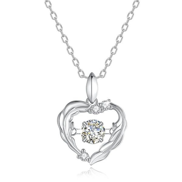 Heart Sparkle Pendant Necklace