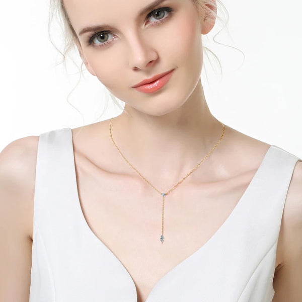 Elegant Moissanite Pendant Necklace