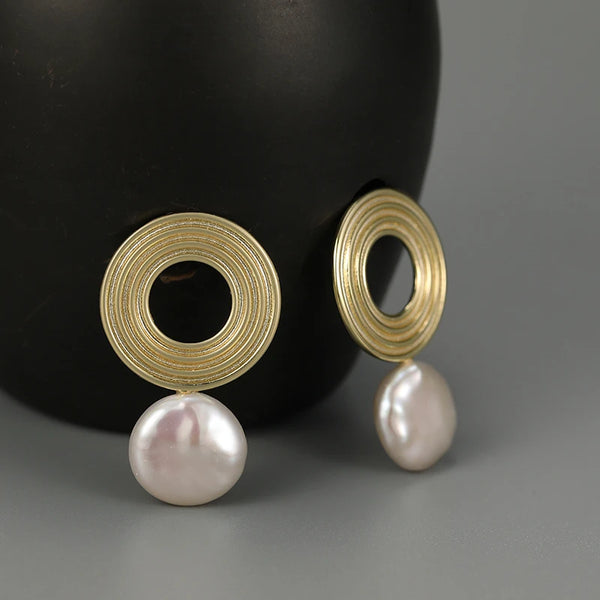Timeless Pearl Dangle Earrings