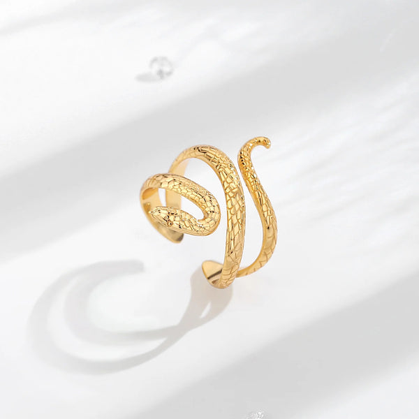 Sterling Silver Snake Ring
