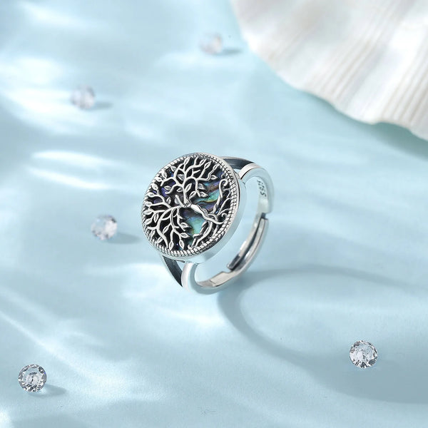 Sterling Silver Tree of Life Ring