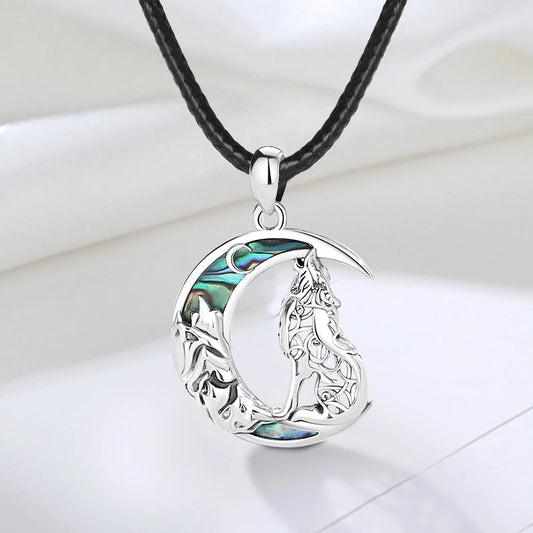 Mystical Wolf Moon Pendant