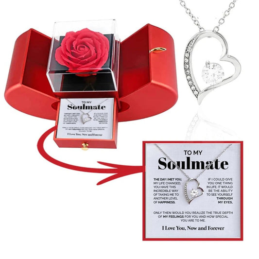 To My Soulmate "Now & Forever" Necklace
