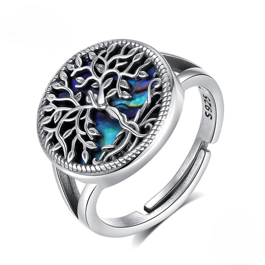 Sterling Silver Tree of Life Ring