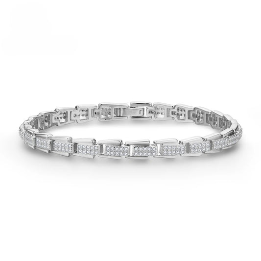 Sparkling Moissanite Bracelet