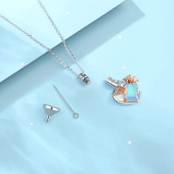 Hummingbird Memory Pendant