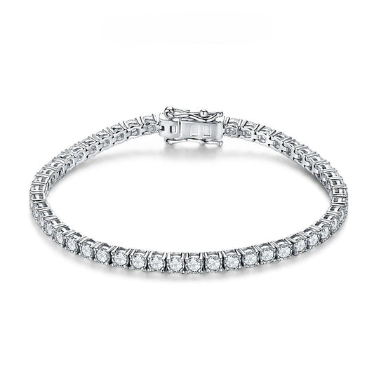 Elegant Moissanite Tennis Bracelet