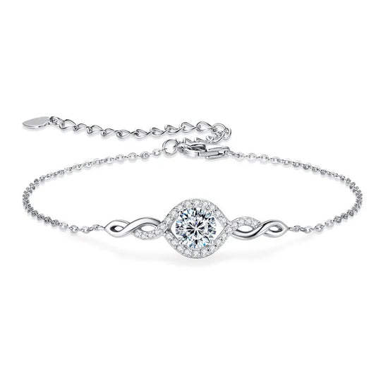 Shimmering Moissanite Bracelet