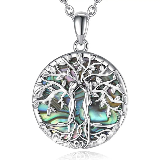 Sterling Silver Tree Necklace