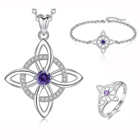 Witches Knot Jewelry Set